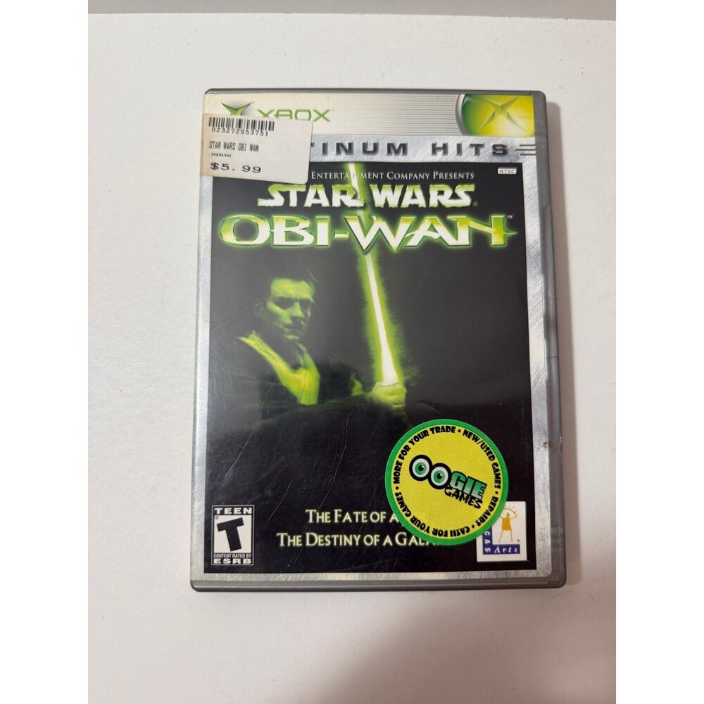 Star Wars: Obi-Wan Microsoft Xbox 2001 Complete